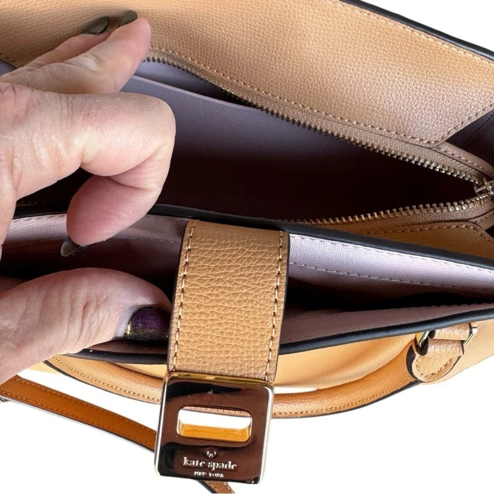 Elegant Tan Kate Spade Handbag